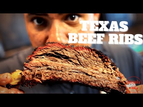 The Best Beef Ribs in Texas | Smoked Beef Ribs | 44...
