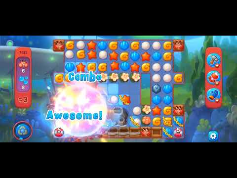 Fishdom Hard Level 7513 (No Boosters) @choraelmin