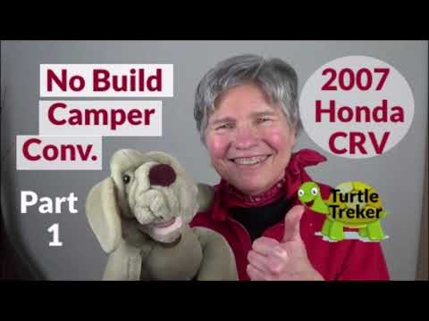 No Build Honda CRV Camper Conversion Part One