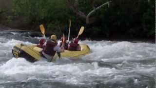 preview picture of video 'Rafting na Cachoeira da Fumaça em Jaciara, Mato Grosso'