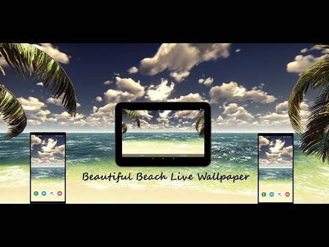 Beautiful Beach Live Wallpaper Video