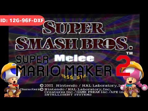 Adventure Mode (SSB. Melee) - Mario Maker 2 (12G-96F-DXF)