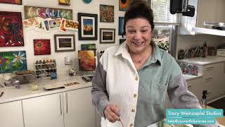Tea with Tracy October 31 2025 at 10:30 am EST - Free Art Demo