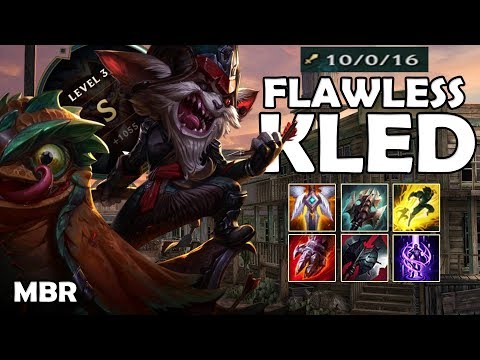 Kled Vs Trundle | Flawless Top Lane Kled Gameplay | S Rating