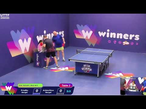 WINners CUP table 2  22.01   Priadko Sergei - Aristarkhov Sergei 15:30