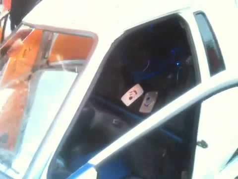 Boss car audio ltd escort bass sub van @ trax 2011