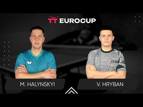 11:00 Mykola Halynskyi - Vadym Hryban 27.12.2024 TT Euro.Cup Ukraine Elite. TABLE 3