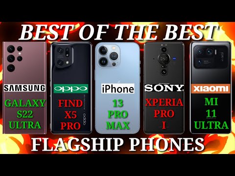 SAMSUNG S22 ULTRA VS FIND X5 PRO VS IPHONE 13 PRO MAX VS XPERIA PRO-1 VS MI 11 ULTRA Which is BEST?