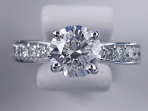 2.02 ctw Round Brilliant Cut H SI1 Diamond Engagement Ring - BigDiamondsUSA