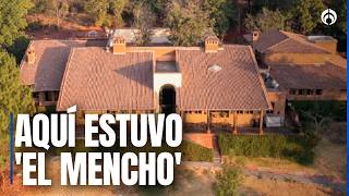 Así se ve el último lugar donde 'El Mencho' estuvo en Tapalpa