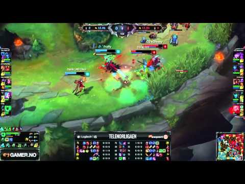 Telenorligaen: League of Legends: Celestial Gaming vs. SupaGoatSmuggla. Kamp 2