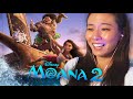 First Time Watching MOANA 2 And Longing A Magical Connection To The Ocean Reaction Commentary