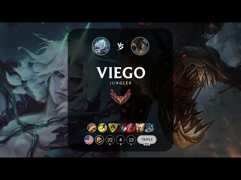 Viego Jungle vs Fiddlesticks - NA Grandmaster Patch 13.19