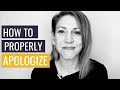 How To Make A Proper Apology In 3 Steps