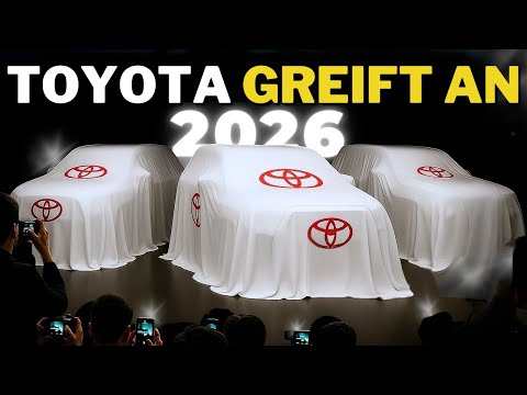 Toyota präsentiert seine Modelle für 2026 und schockt den Markt