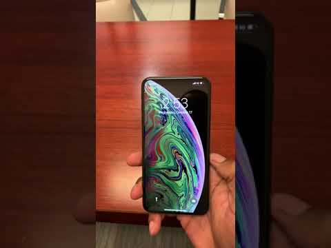 iPhone XS Max drop test