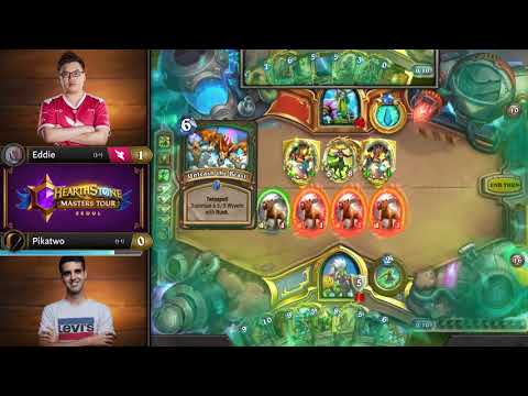 Eddie vs Pikatwo - Round 5 - Hearthstone Masters Tour Seoul