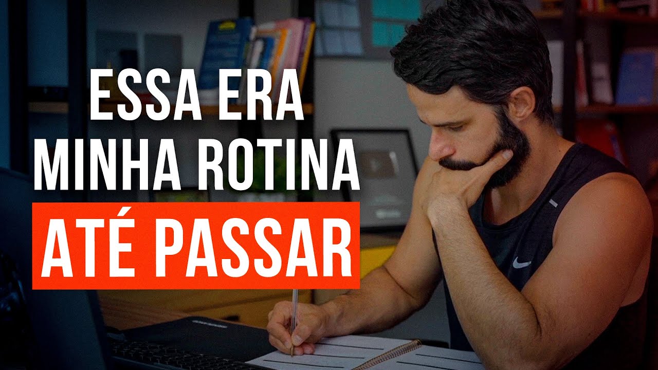 Como eu Passei em 6 Concursos Públicos Trabalhando e Estudando - Mateus Andrade