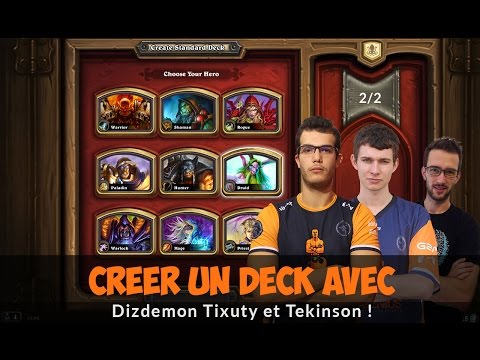Créer un deck avec: Dizdemon, Tixuty et Tekinson ! (partie2)