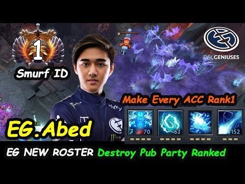 MAKE Every Account  Rank1 | EG Abed [Storm Spirit] 10K MMR Destroy Pub Dota 2 Gameplay