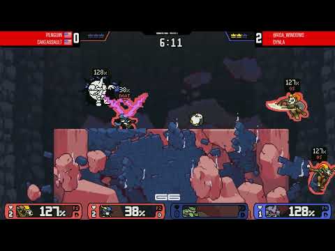 GENESIS 6 Rivals of Aether Doubles - Winners Finals: Penguin & CakeAssault vs Windows & Dynla