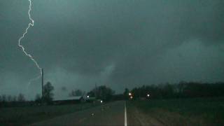 preview picture of video 'February 24th Arkansas storm chase'