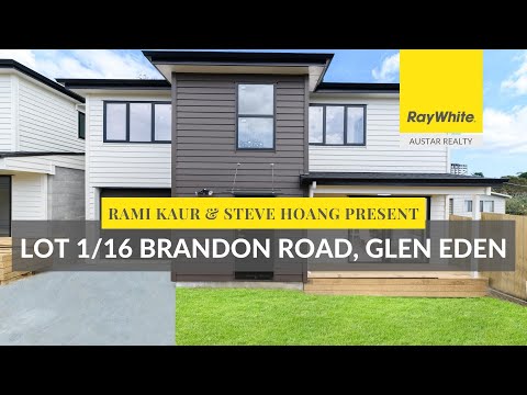 Lot 1/16 Brandon Road, Glen Eden, Auckland, 4 Bedrooms, 3 Bathrooms, House
