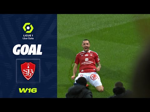 Goal Mathias PEREIRA LAGE (29' - SB29) STADE BRESTOIS 29 - OLYMPIQUE LYONNAIS (2-4) 22/23