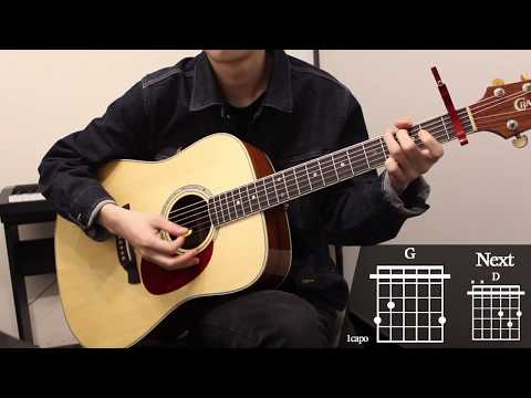 Never Really Over - Katy Perry Guitar Cover for Beginner Playing by [Musicdrawing]