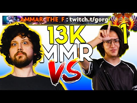 I got into HIGHEST Average MMR Game vs Rank 1 - 13K Average