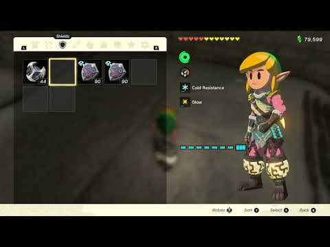 Duplicate the Hylian shield in tears of the kingdom. Explained in 22 seconds. #totk #glitch