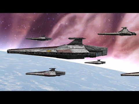 Epic Cinematic Battle: Galactic Republic vs Hapes Consortium - Empire At War Remake - NPC Wars