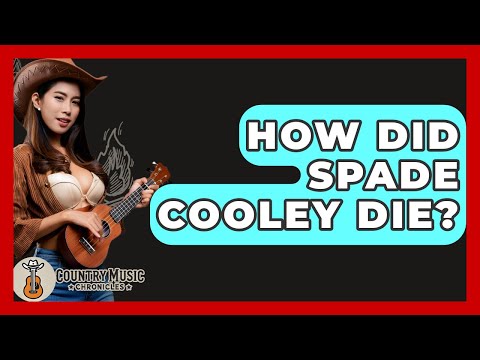 How Did Spade Cooley Die? - Country Music Chronicles