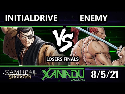 F@X 417 Losers Finals - Enemy (Genjuro, Ukyo) Vs. Initialdrive (Jubei) Samurai Shodown