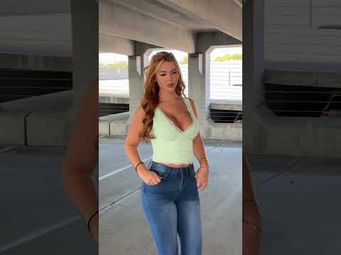 Cute Pink Tank Top With Denim 💕 | Soft, Sweet & Stylish ✨