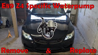 E89 Z4 Water Pump & Thermostat Replacement Process