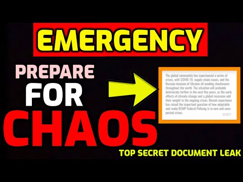 Emergency Warning!! Top Secret Documents Just Leaked! They Are Prepping For Something Very Bad!! - Patriot Humphrey News