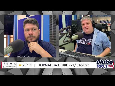 Jornal da Clube - 21/10/2025- Edição do Almoço