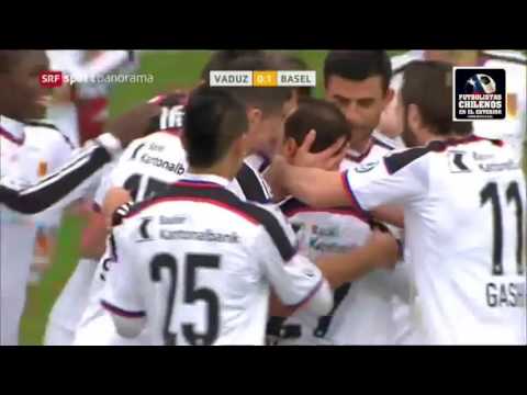 Vaduz 0-4 Basilea, Gol de Marcelo Díaz (B)