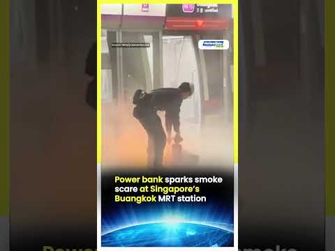 Power bank sparks smoke scare at Singapore’s Buangkok MRT station