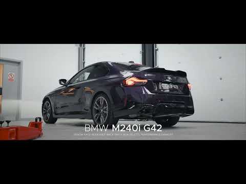 BMW M240i G42 - Cobra Sport Exhaust Venom Race Rear Axle Back (Box Delete) Performance Exhaust Sound