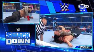Roman Reigns Vs Riddle_ Campeonato Indiscutible Universal - WWE SmackDown Español_ 17_06_2022