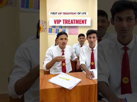 First VIP treatment of life😎 #haslebhayi