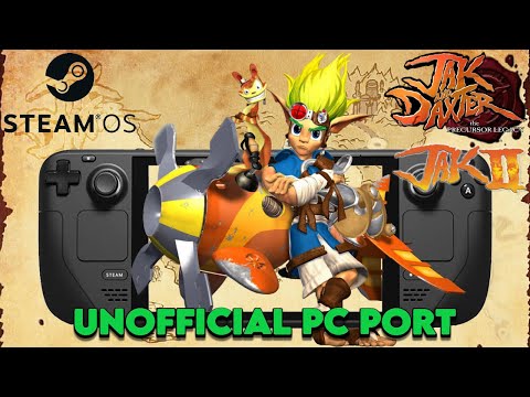 JAK AND DAXTER PC PORT Steam Deck SteamOS OpenGOAL Not Emulation #steamdeck #opengoal #jakanddaxter