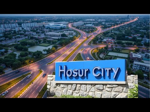 2046 Hosur Town Development Plan.. ஏராளமான சாலை வசதிகள்! இருப்புப் பாதை, விமான நிலைய திட்டங்கள்!