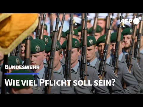 Wehrdienst: Wie viel Pflicht soll sein? | AFP
