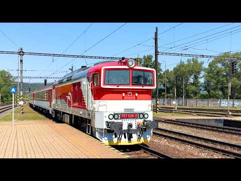 Slovak Railways: Trains in Bratislava 🇸🇰 | Rendez 2025
