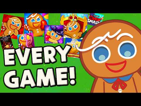 I Played Every Cookie Run Game EVER