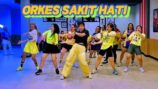Download lagu ORKES SAKIT HATI | SLANK | TIKTOK VIRAL | CHOREO ZIN CHICIE  mp3