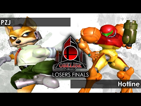 Melee: PZJ (Fox) V GRID | Hotline (Samus) - Obelisk 37 Tournament SSBM